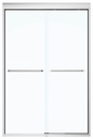 Kameleon 43-47" x 71" Alcove Sliding Shower Door with SoftClose & Towel Bar