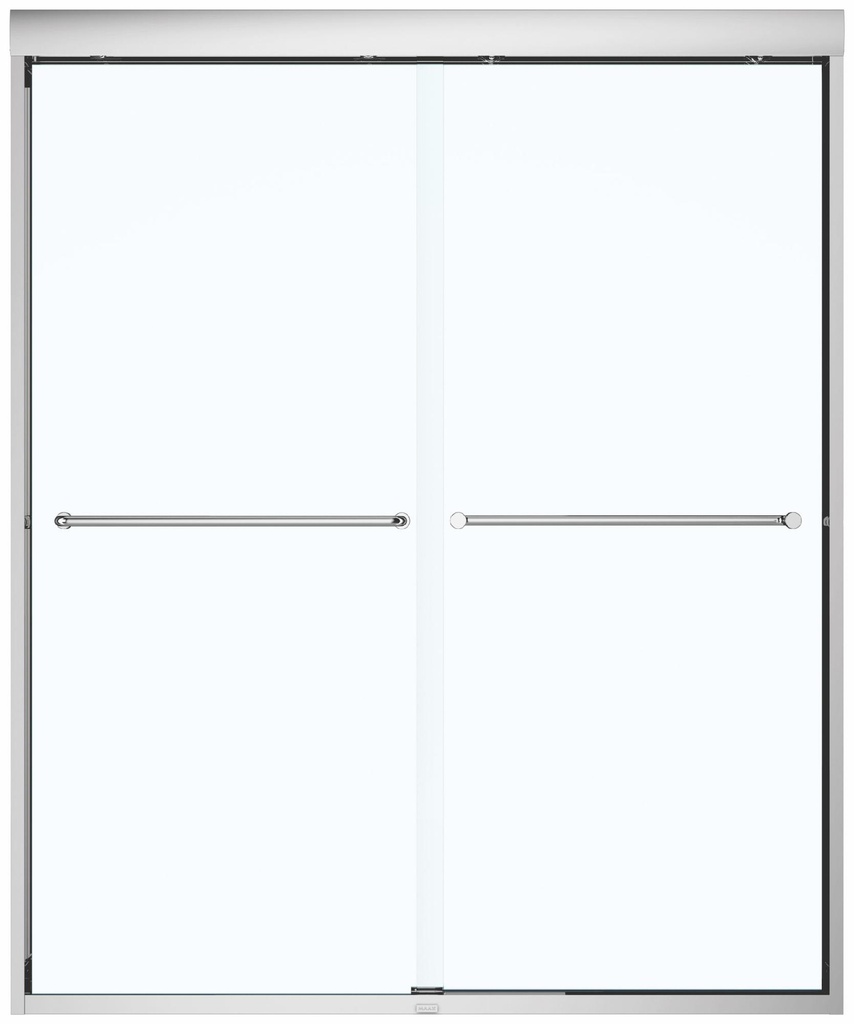 Kameleon 51-55" x 71" Alcove Sliding Shower Door with Towel Bar