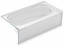 TOF 60" x 30" RH Drain Alcove Tub