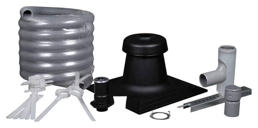2 x 25ft Flex Chimney Kit