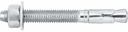 1/2 in. X 3-3/4 in. Power-Stud Carbon Steel Wedge Expansion Anchor Qty: 50