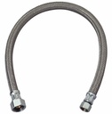 16" Flexible Faucet Connector 3/8" Comp x 1/2" FIP