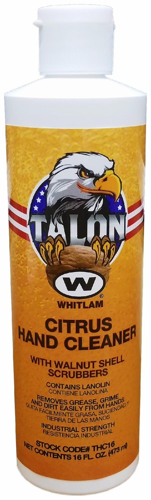 "TALON" INDUSTRIAL CITRUS HAND CLEANER - 16 fl. oz.