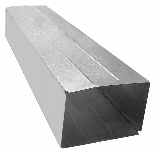 24" x 8" Duct 26ga 5' Len (per foot)