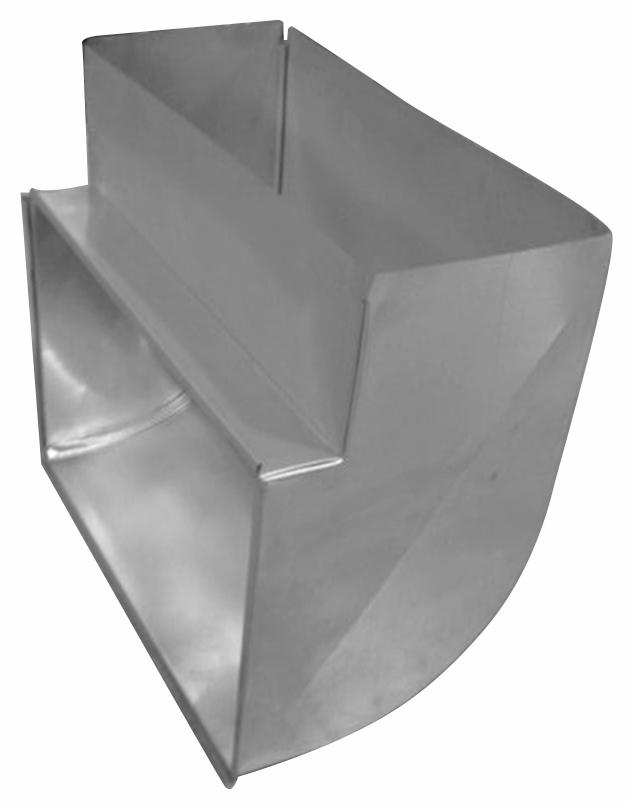 23.5" x 15" to 24" x 10" Return Air Elbow