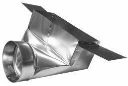 5" to 4" x 10" Right Angle Ceiling Boot