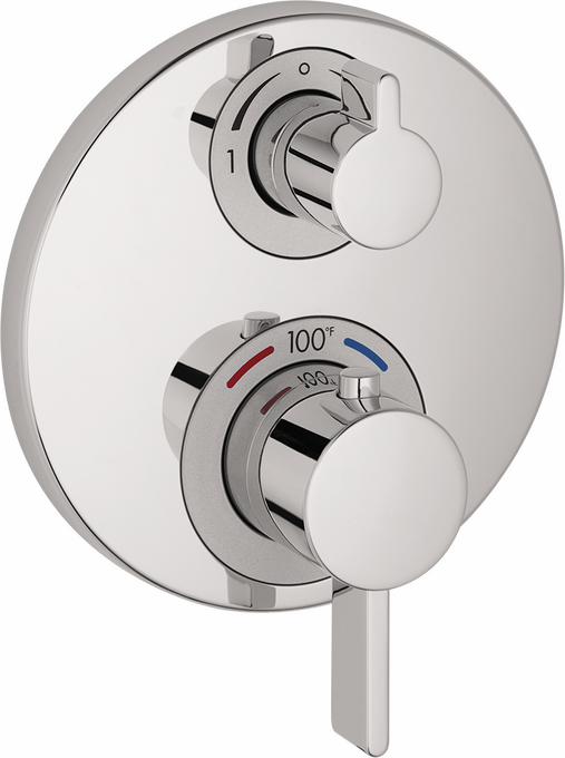 Ecostat S Thermostatic Valve Trim with Volume Control and Diverter