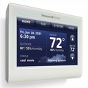 2-Wire IAQ high definition color touchscreen white front/white side thermostat with RedLINK technology