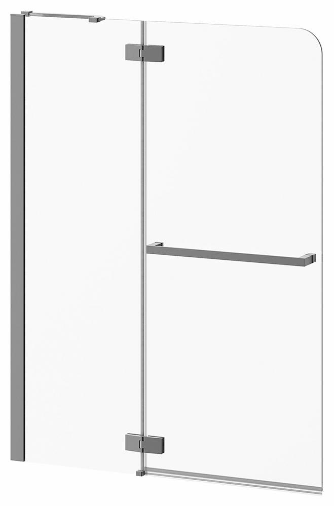 Pratika 42" x 56" Pivoting tub Shield with Fixed Panel