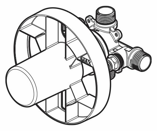 1/2" Pressure Balance Rough-In Valve