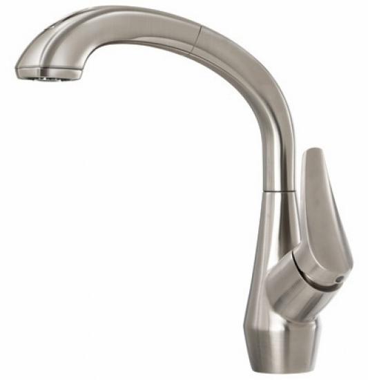 Neris Surfer Kitchen Faucet with Pullout Spray