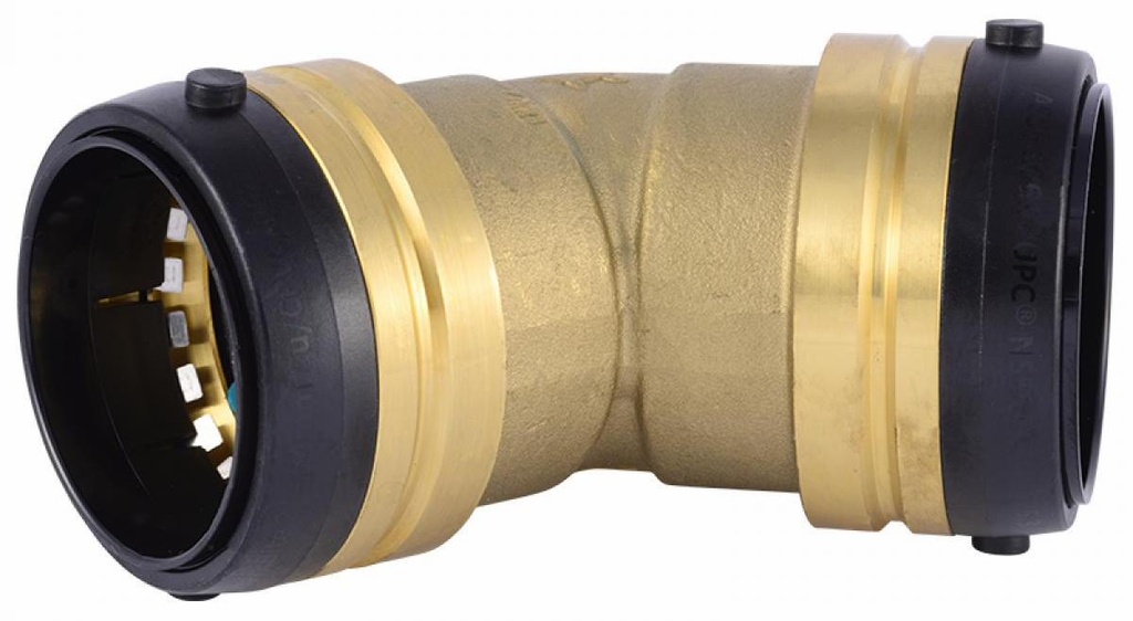 2" x 2" 45 Deg Elbow Lead Free