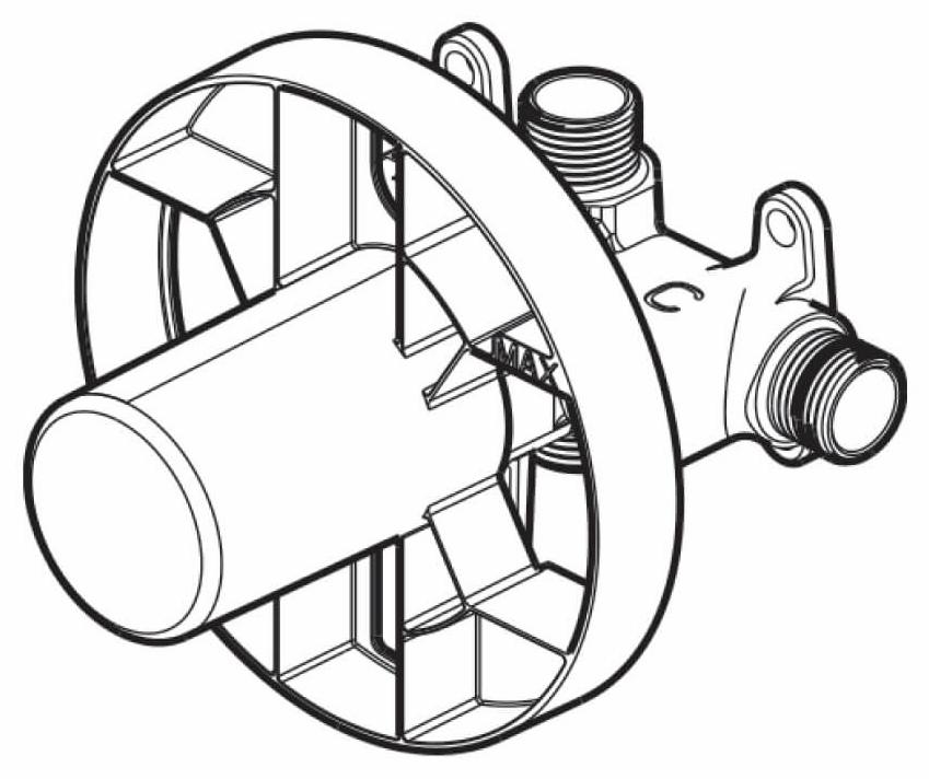 Aquatonik 1/2" Thermostatic Valve