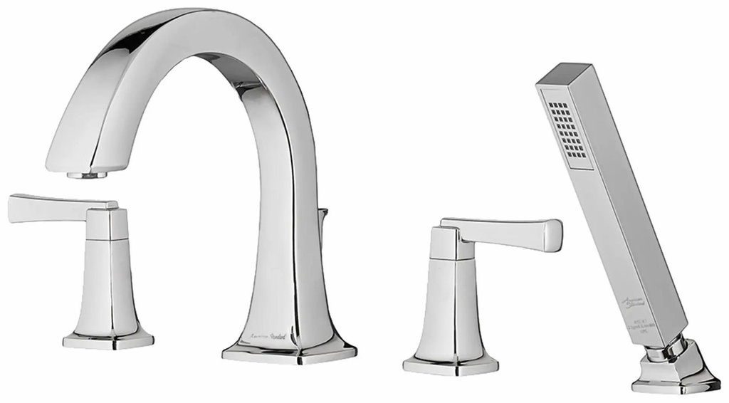 Townsend Deck mount Roman Tub Faucet Trim with Shower