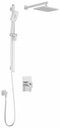 SquareOne TCD1 Thermostatic Coaxial Shower System with Wall Arm