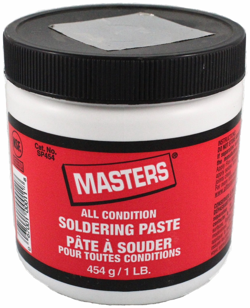 Masters Soldering Paste- 454g