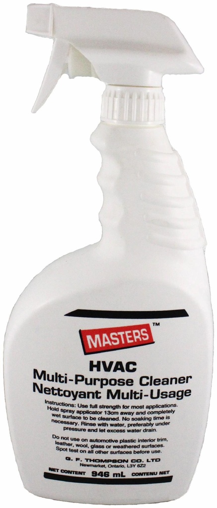 HVAC Cleaner- 946ml Spray Bottle
