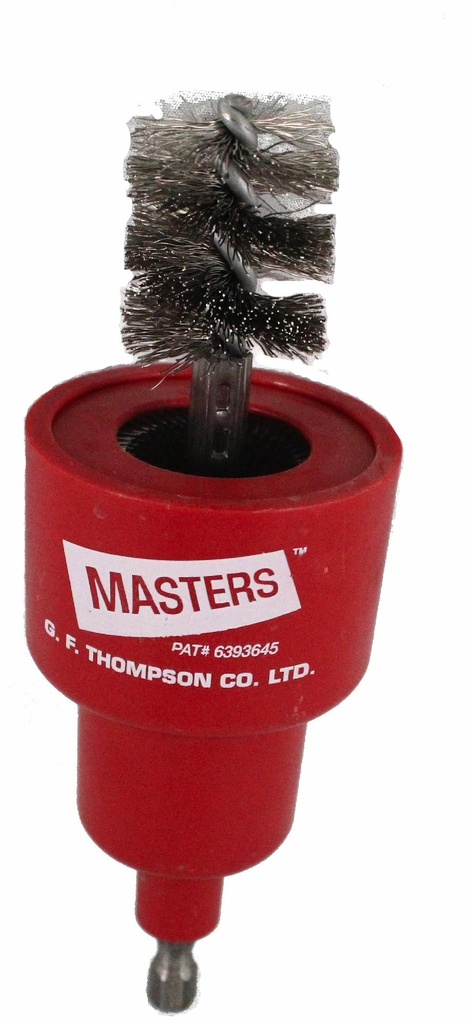 1/2" 2-in-1 Power Fitting Brush & Tube Cleaner