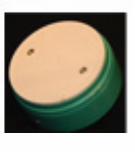 IC LOCKING LID/COLLAR 08 WHITE