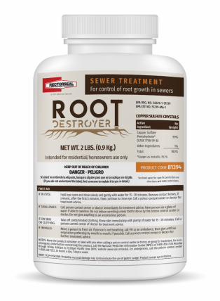 2 LB BOTTLE ROOT DESTROYER