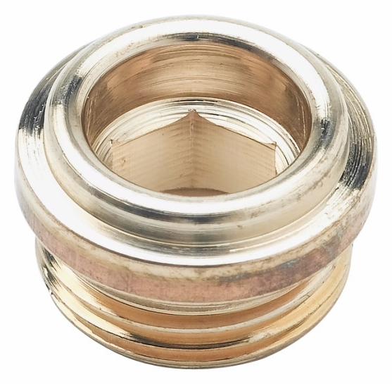 Removable Brass Seat for Old-Style B-1100 Series, 1/4" Hex Broach (Sold Individually)