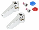 Lever Handle Repair Kit, (2) Handles, Indexes & (2) Screws