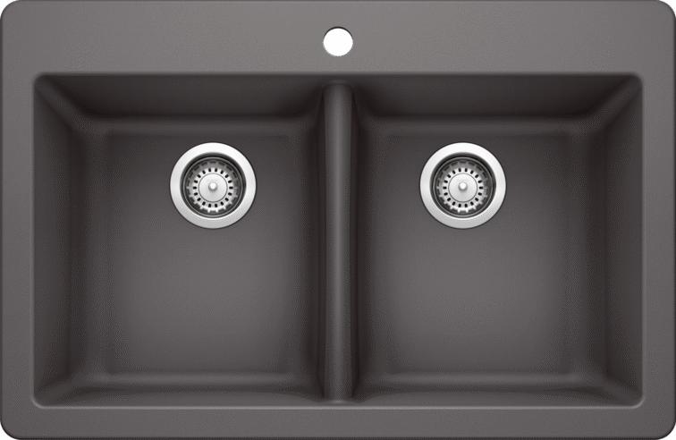 Horizon 2 Bowl Drop-In Silgranit Sink