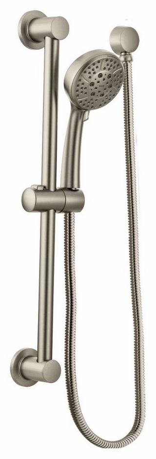 Eco-Performance 4-Function Hand Shower with Slide Bar