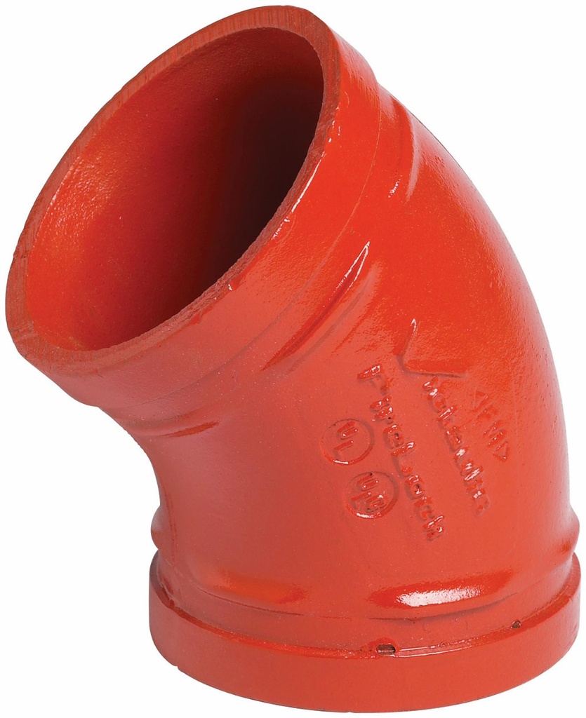 3" 45 Elbow Galvanized FireLock 003