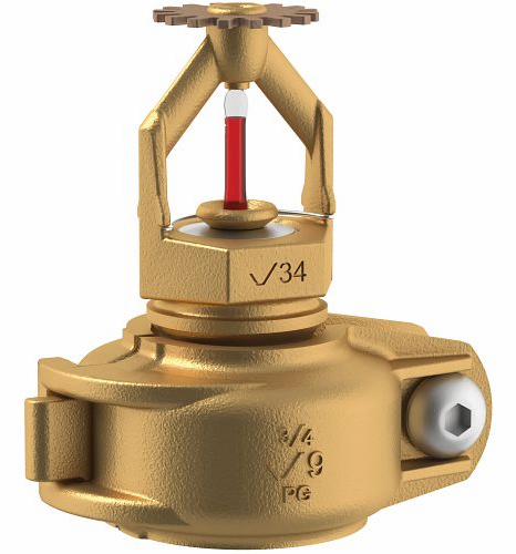 3/4" Standard Response 286F K8 Pendent Sprinkler Head Chrome FireLock V3405