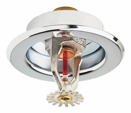 1/2" Quick Response 200F K5.6 Pendent Sprinkler Head Chrome FireLock V2708