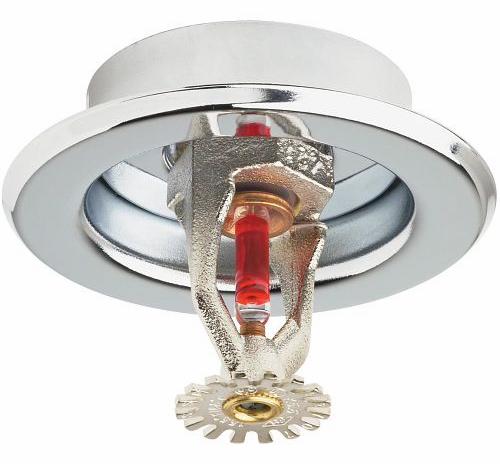 1/2" Standard Response 286F K5.6 Pendent Sprinkler Head Chrome FireLock V2707
