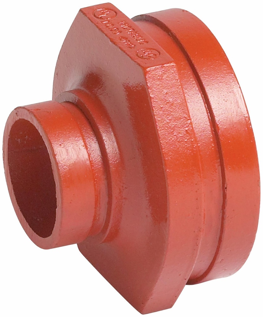 3" x 1-1/2" Grooved Concentric Reducer No. 50