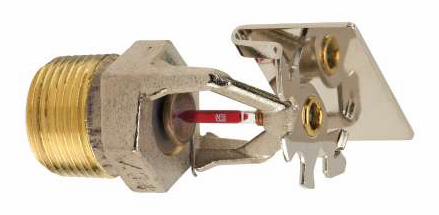 3/4" Quick Response ECLH 155F K8 Horizontal Sidewall Chrome Sprinkler FireLock V3416