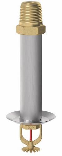 1" Quick Response Dry 155F K5.6 Sleeve Pendent Sprinkler 14" FireLock V3606