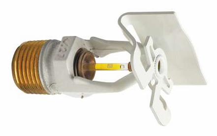 1/2" Quick Response 175F K4.2 Horizontal Sidewall Sprinkler Head White FireLock V2738