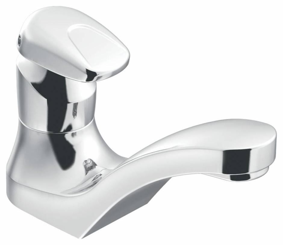 M-Press Single Hole Metering Bathroom Faucet