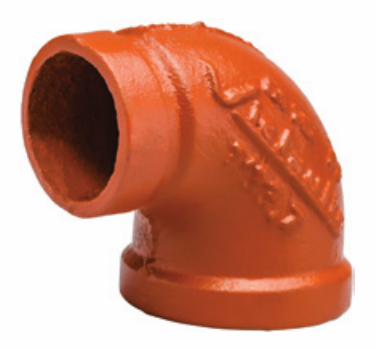 1" x 1/2" Groove x FPT 90 Elbow FireLock 145