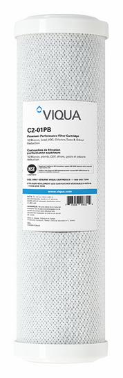 10" 10 Micron High Flow Carbon/Lead Removal Cartridge