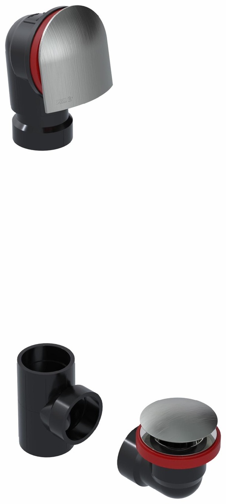 Clicker ABS Offset Waste & Overflow Kit