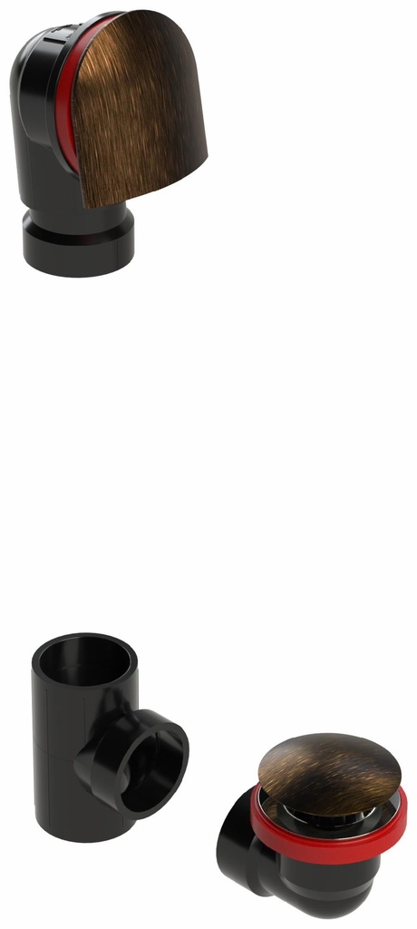 Clicker ABS Offset Waste & Overflow Kit