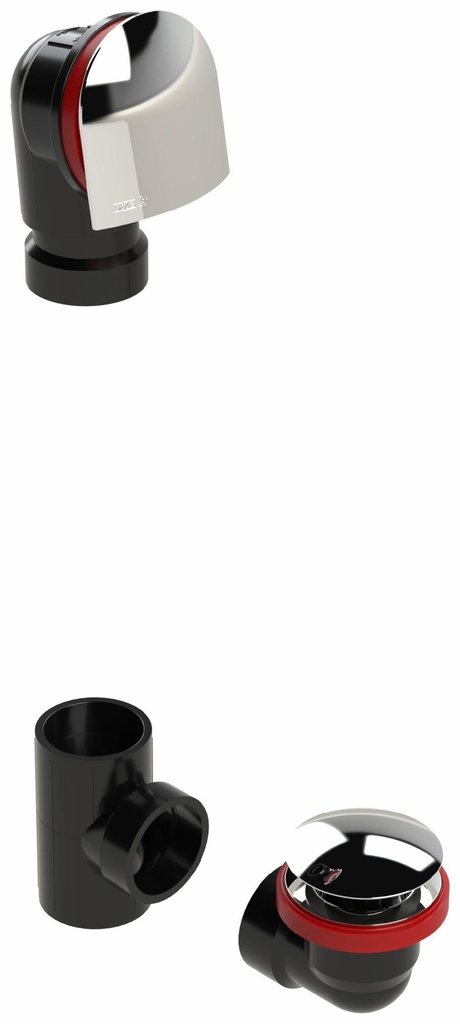 Clicker ABS Offset Waste & Overflow Kit