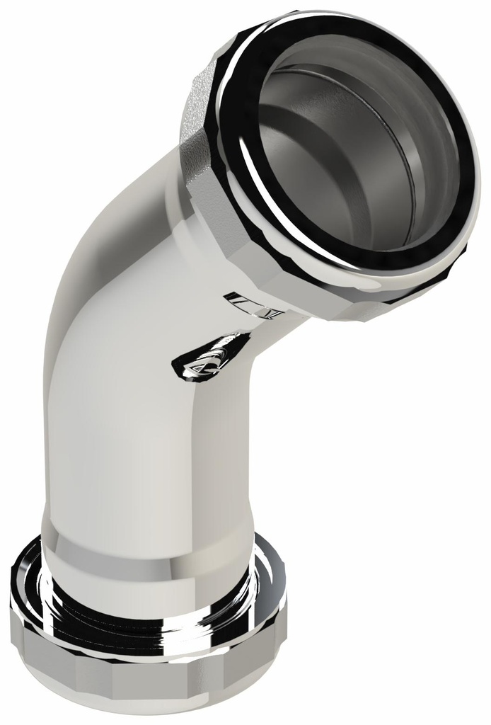 1-1/4" Double Slip Repair 45 Degree Elbow