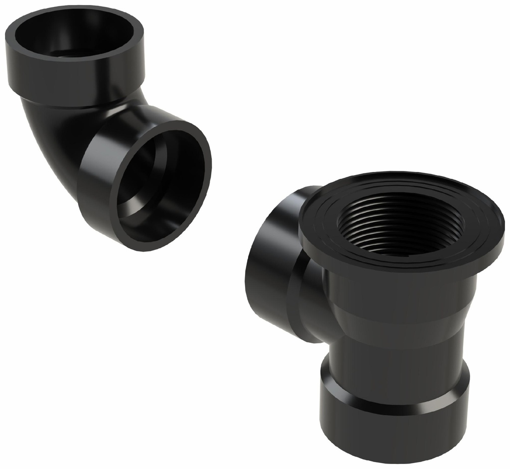 ABS Direct Drain Waste & Overflow Conversion Kit