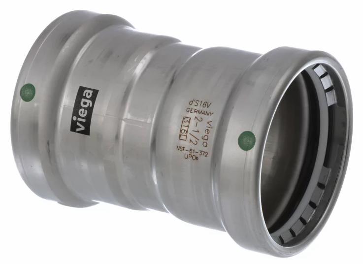 2-1/2 316MP XL COUPLING W/STP