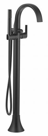 Doux Freestanding Tub Filler with Hand Shower