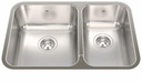 Steel Queen 26-7/8" 1.5 Bowl Undermount Sink
