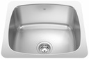 Steel Queen 20-1/8" 1 Bowl Undermount Laundry Sink