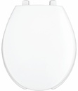 Round Open Front Hospitality Plastic Toilet Seat With Cover