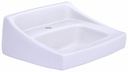 Commercial Single Hole Wall Mount Bathroom Sink